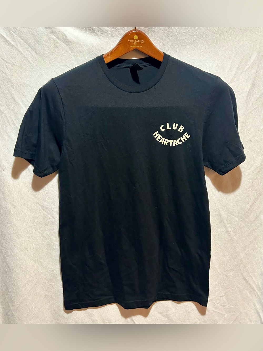 The Altons Club Heartache Band Tour T-Shirt Rockabilly Soul Sz S Black Band Tee